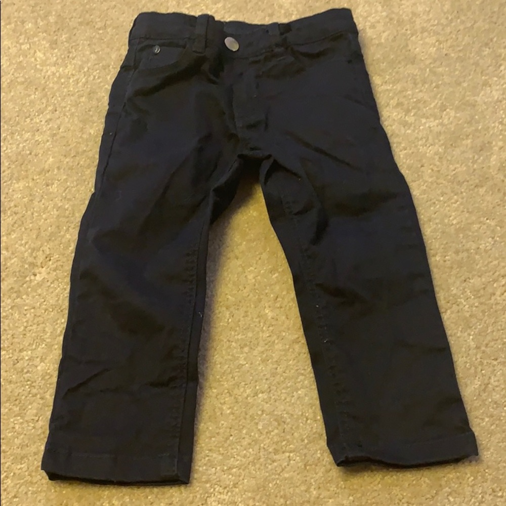 Jacadi 18 months boys baby blue skinny pants